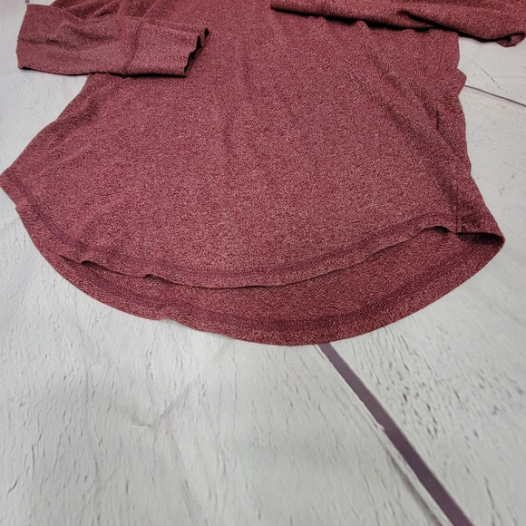 Hollister Red heather long sleeve S - Picture 8 of 9